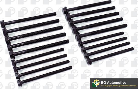 BGA BK9602 - Jeu de boulons de culasse de cylindre droxauto.com