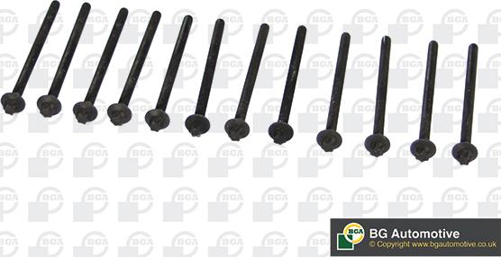 BGA BK4305 - Jeu de boulons de culasse de cylindre droxauto.com