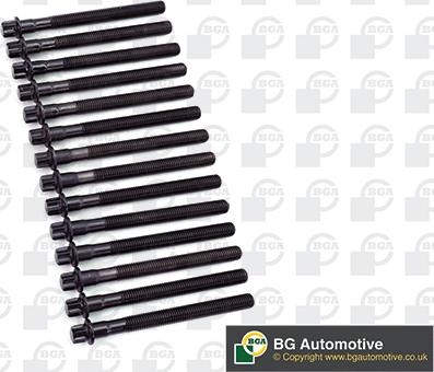 BGA BK4327 - Jeu de boulons de culasse de cylindre droxauto.com