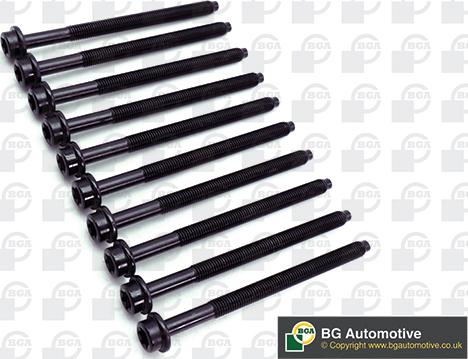 BGA BK5323 - Jeu de boulons de culasse de cylindre droxauto.com