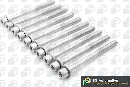 BGA BK6334 - Jeu de boulons de culasse de cylindre droxauto.com