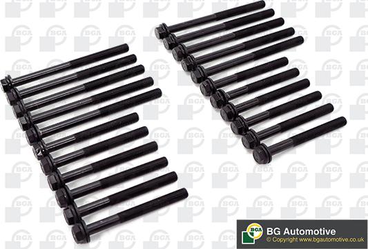 BGA BK6379 - Jeu de boulons de culasse de cylindre droxauto.com