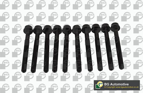 BGA BK0102 - Jeu de boulons de culasse de cylindre droxauto.com