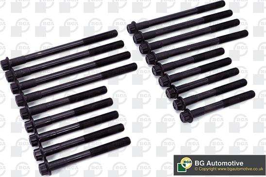 BGA BK3363 - Jeu de boulons de culasse de cylindre droxauto.com