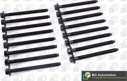 BGA BK2392 - Jeu de boulons de culasse de cylindre droxauto.com