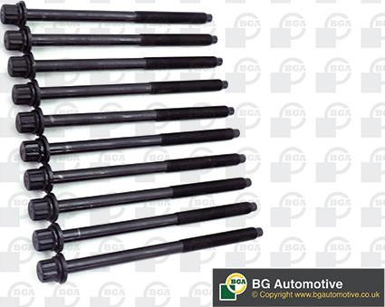 BGA BK2354 - Jeu de boulons de culasse de cylindre droxauto.com