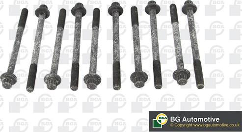 BGA BK2302 - Jeu de boulons de culasse de cylindre droxauto.com