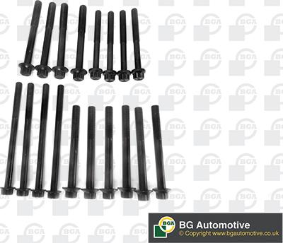 BGA BK2319 - Jeu de boulons de culasse de cylindre droxauto.com