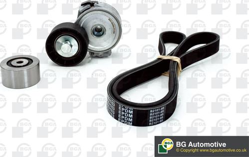 BGA DB6706K - Jeu de courroies trapézoïdales à nervures droxauto.com