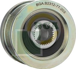 BGA DC2710 - Poulie, alternateur droxauto.com
