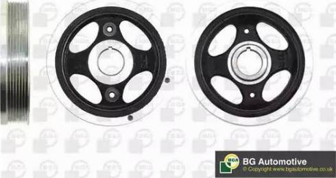 BGA DP0857 - Poulie, vilebrequin droxauto.com