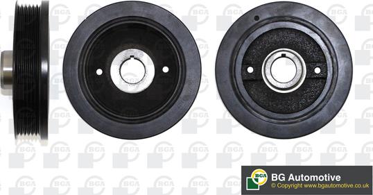 BGA DP0860 - Poulie, vilebrequin droxauto.com