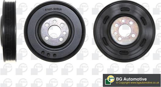 BGA DP1014 - Poulie, vilebrequin droxauto.com