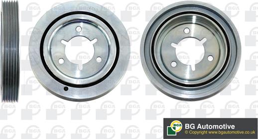 BGA DP1013 - Poulie, vilebrequin droxauto.com
