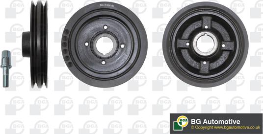 BGA DP1086K - Poulie, vilebrequin droxauto.com