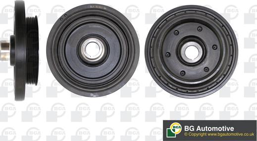 BGA DP1203 - Poulie, vilebrequin droxauto.com
