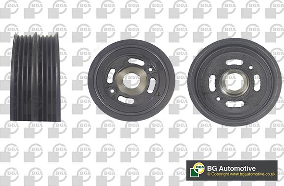 BGA DP8500 - Poulie, vilebrequin droxauto.com