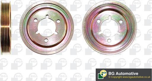BGA DP8067 - Poulie, vilebrequin droxauto.com