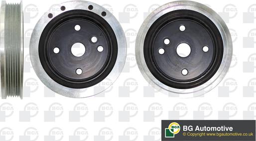 BGA DP8015 - Poulie, vilebrequin droxauto.com