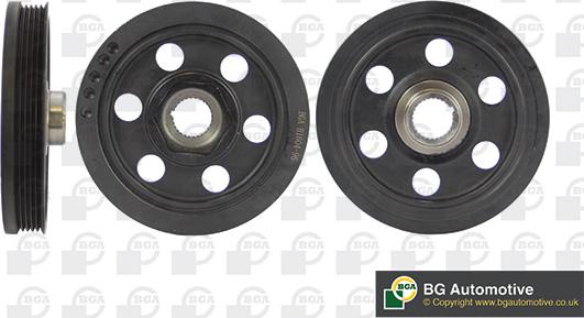BGA DP2500 - Poulie, vilebrequin droxauto.com