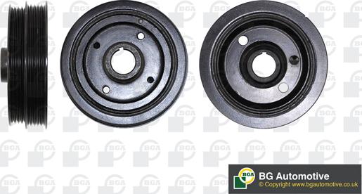 BGA DP7018 - Poulie, vilebrequin droxauto.com