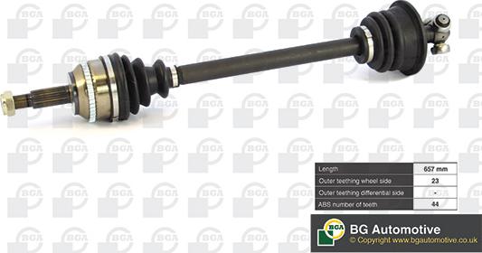 BGA DS7317LA - Arbre de transmission droxauto.com