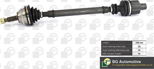 BGA DS7317RA - Arbre de transmission droxauto.com