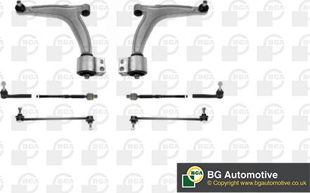 BGA KS6500 - Kit de réparation, bras triangulaire droxauto.com