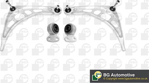 BGA KS0918 - Kit de réparation, bras triangulaire droxauto.com