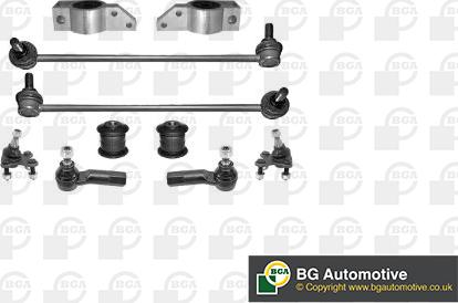 BGA KS0117 - Kit de réparation, bras triangulaire droxauto.com