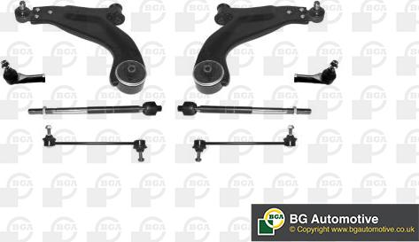 BGA KS2302 - Kit de réparation, bras triangulaire droxauto.com