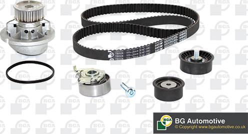 BGA TB9506CPK-2 - Pompe à eau + kit de courroie de distribution droxauto.com