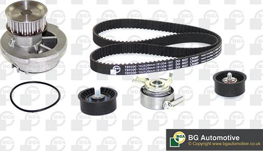 BGA TB9500CPK-1 - Pompe à eau + kit de courroie de distribution droxauto.com