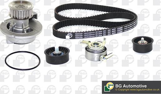BGA TB9500CPK-2 - Pompe à eau + kit de courroie de distribution droxauto.com