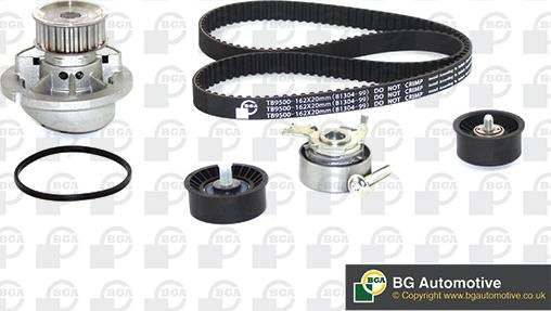 BGA TB9500CPK - Pompe à eau + kit de courroie de distribution droxauto.com
