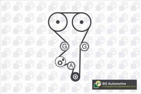 BGA TB9509K - Kit de distribution droxauto.com