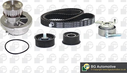 BGA TB9501CPK-1 - Pompe à eau + kit de courroie de distribution droxauto.com
