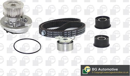 BGA TB9508CPK - Pompe à eau + kit de courroie de distribution droxauto.com