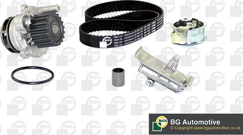 BGA TB9605CPK-2 - Pompe à eau + kit de courroie de distribution droxauto.com