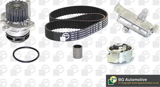 BGA TB9605CPK - Pompe à eau + kit de courroie de distribution droxauto.com