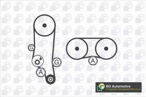 BGA TB9606K - Kit de distribution droxauto.com