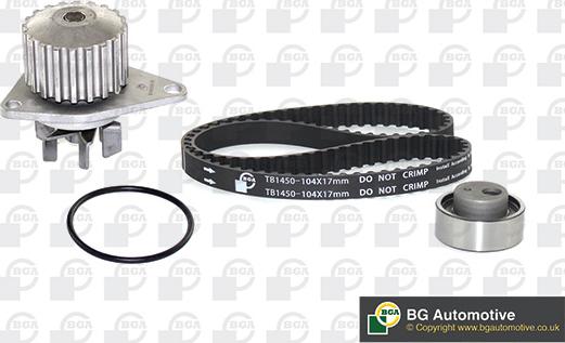 BGA TB1450CPK-1 - Pompe à eau + kit de courroie de distribution droxauto.com