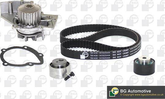 BGA TB1430CPK - Pompe à eau + kit de courroie de distribution droxauto.com