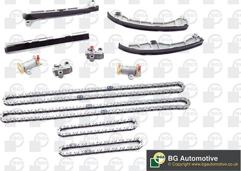 BGA TC9195K - Kit de distribution par chaîne droxauto.com