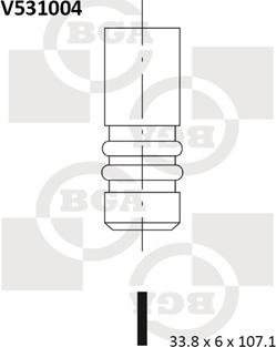 BGA V531004 - Soupape d'émission droxauto.com