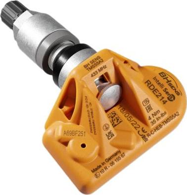 BH SENS Huf 73901214 - Capteur de roue, syst. de contrôle de pression des pneus droxauto.com