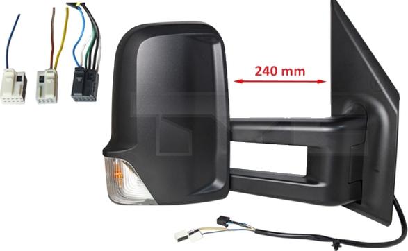 BINDER 3989,702,4 - Rétroviseur extérieur droxauto.com