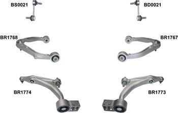 Birth BRAR159 - Kit de réparation, suspension de roue droxauto.com