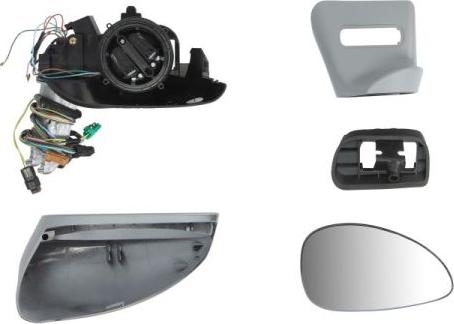 BLIC 5402-04-1139855 - Rétroviseur extérieur droxauto.com