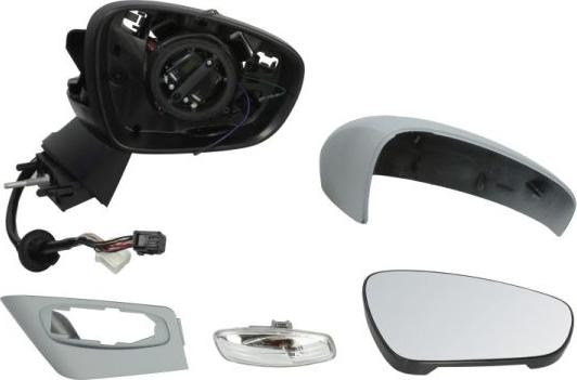 BLIC 5402-04-1125826P - Rétroviseur extérieur droxauto.com